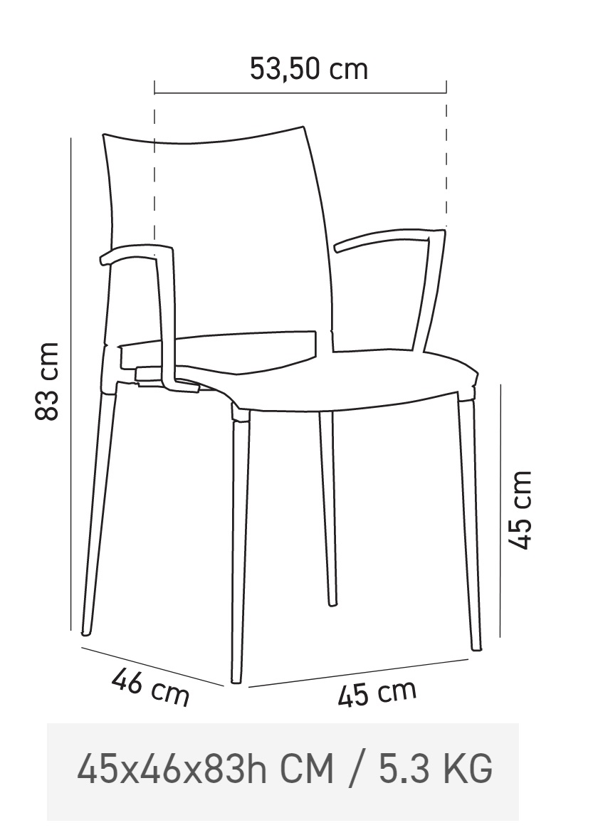 LAZ218 sillon aluminio plastic crema 07 1