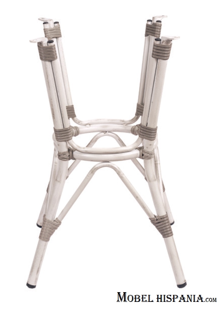 4525 pie mesa aluminio blanco 01