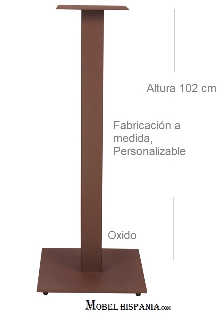 FERRO-pie-alto-oxido FERRO pie alto