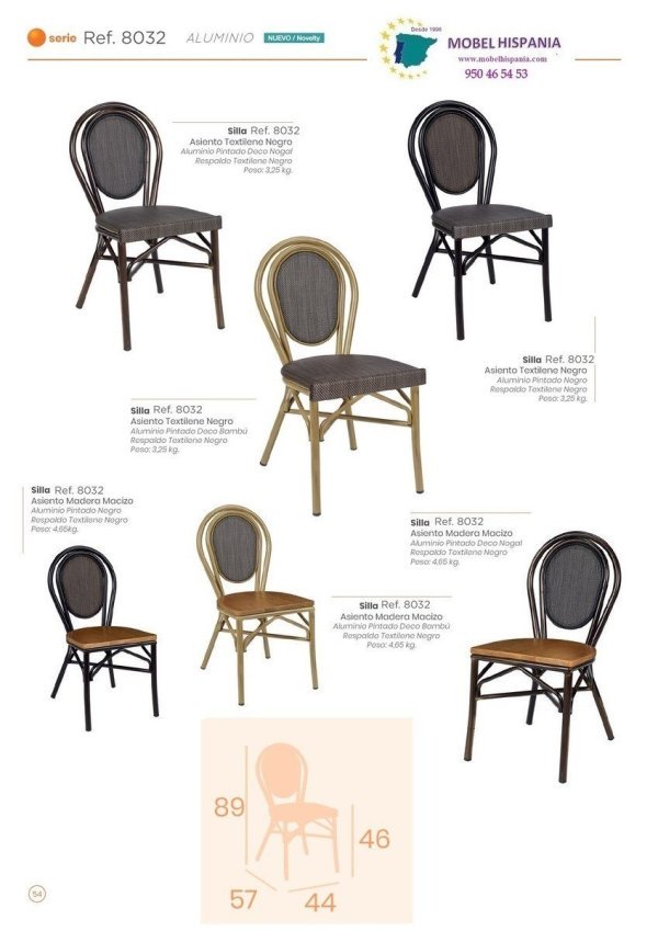 8034 silla Negro respaldo atlas asiento Kenya 04