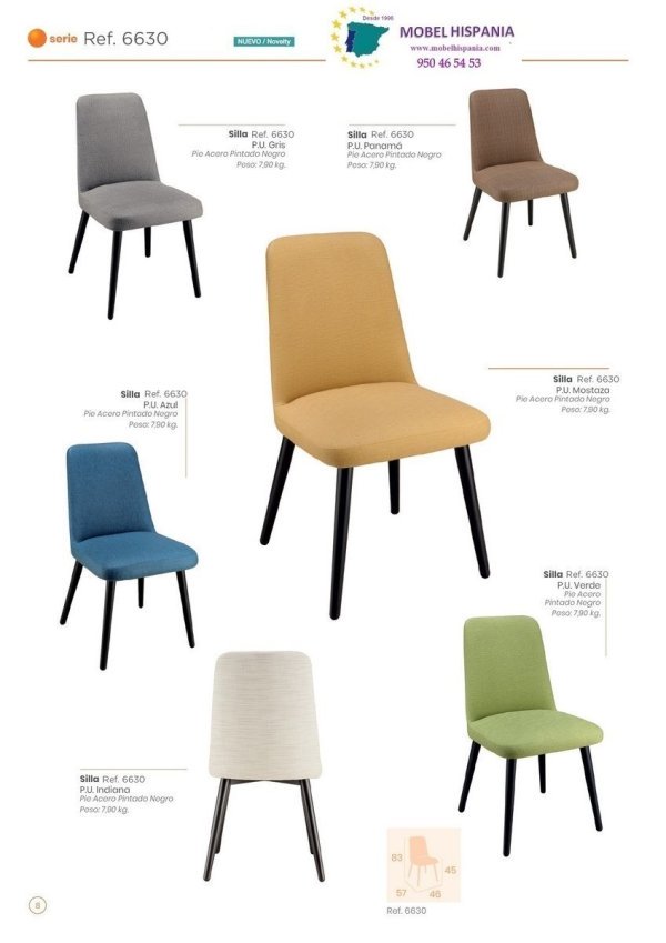 RB6630 Silla metalica negra verde 03