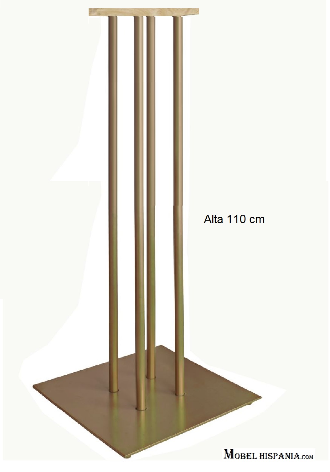 SIDECAR-Pie-alto-dorado-metal-2 SIDECAR Pie alto dorado metal 2