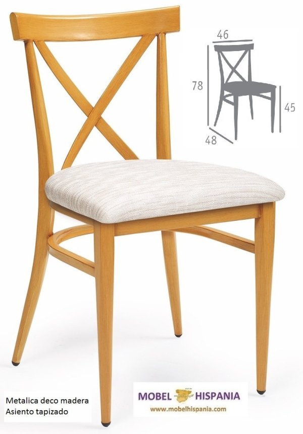 154 Silla Negro Tapizado Mostaza 11 1