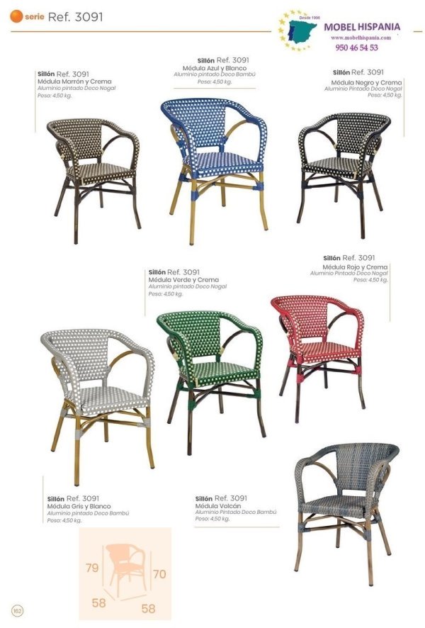 3091 sillon aluminio bambu medula azul blanco 01 2