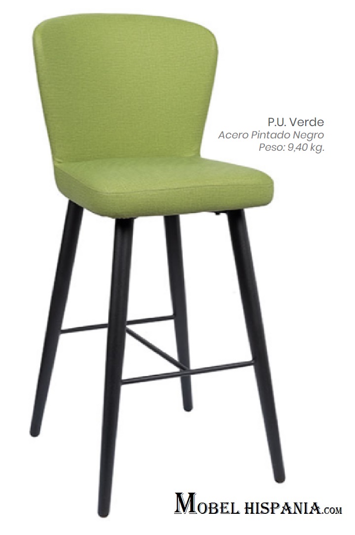 6651 Taburete verde 09