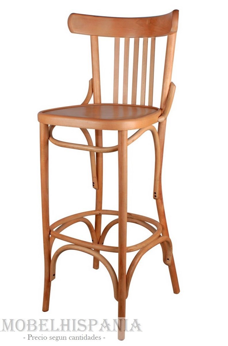 VICTORY sin pintar taburete madera bistro irlandes 07