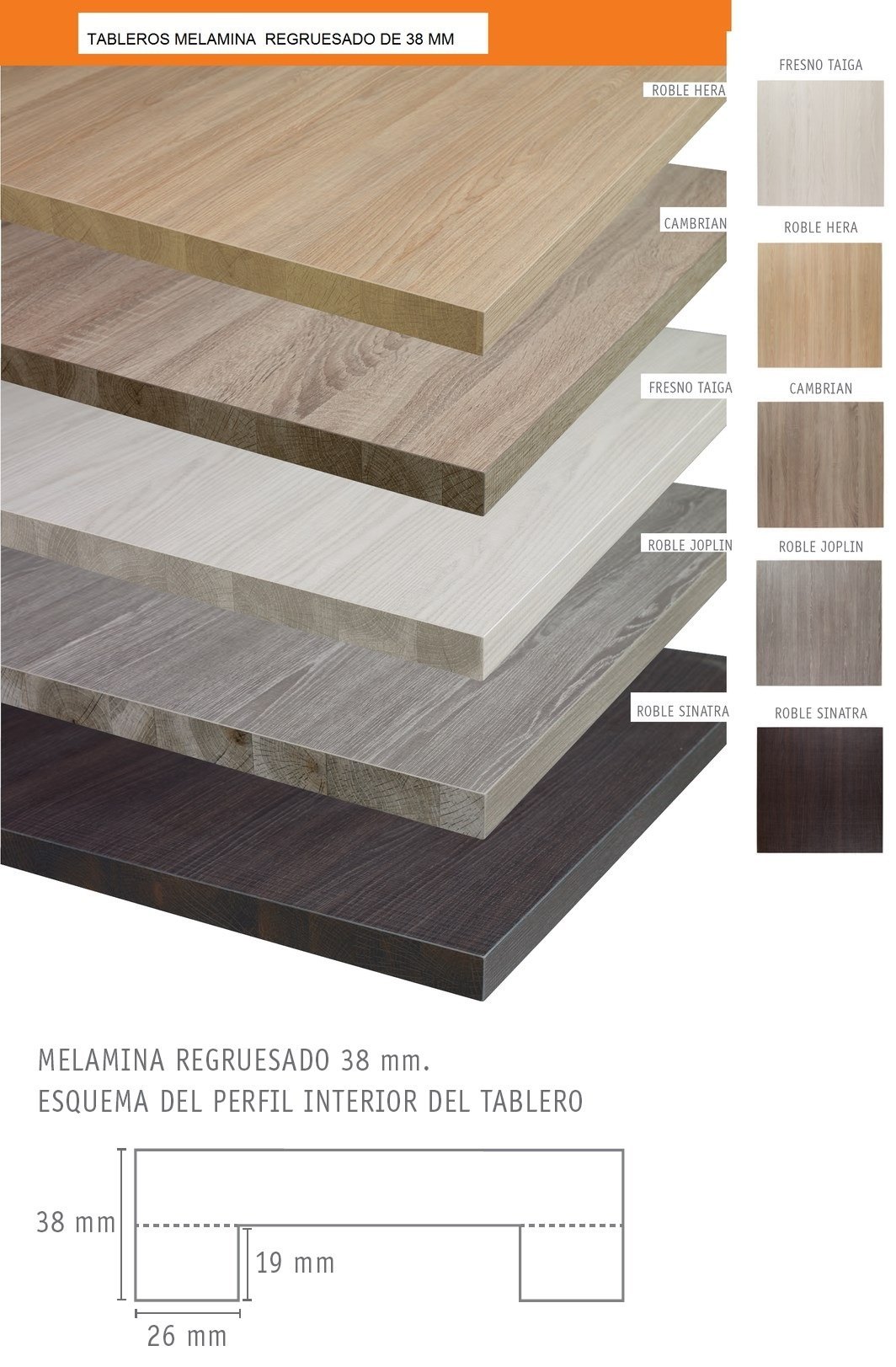 RB.6772 Mesa acero negro tablero melamina roble joplin 11