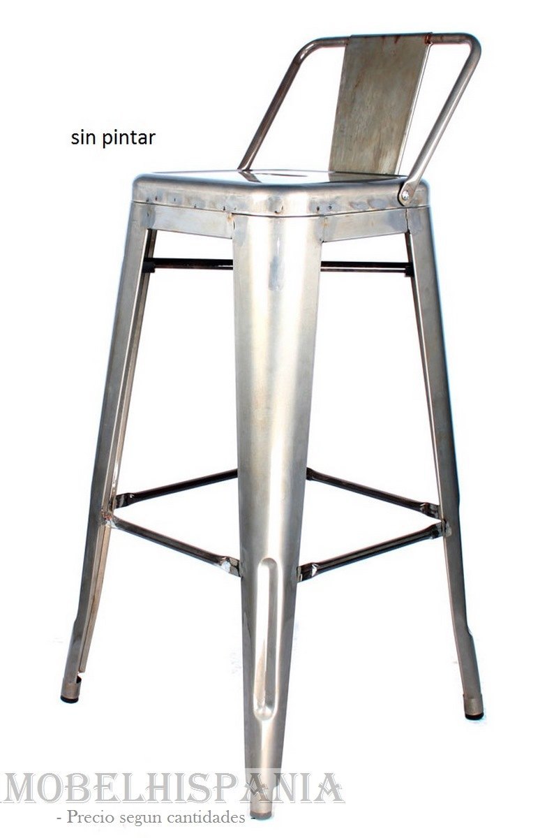 CLASSY BARNIZ taburete metalico tolix industrial 07