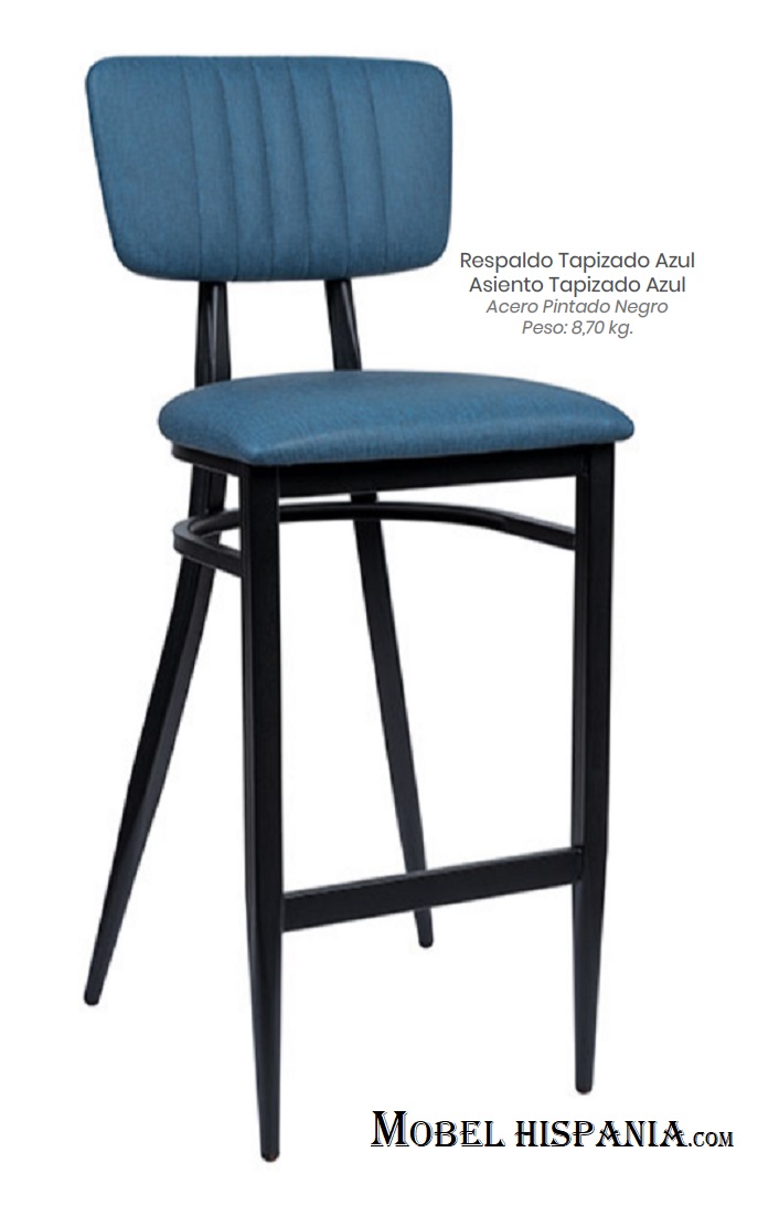 287 taburete metal tapizado mostaza 03