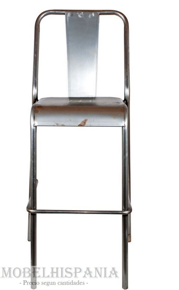 PETERSBURGO sin pintar taburete estilo industrial 01