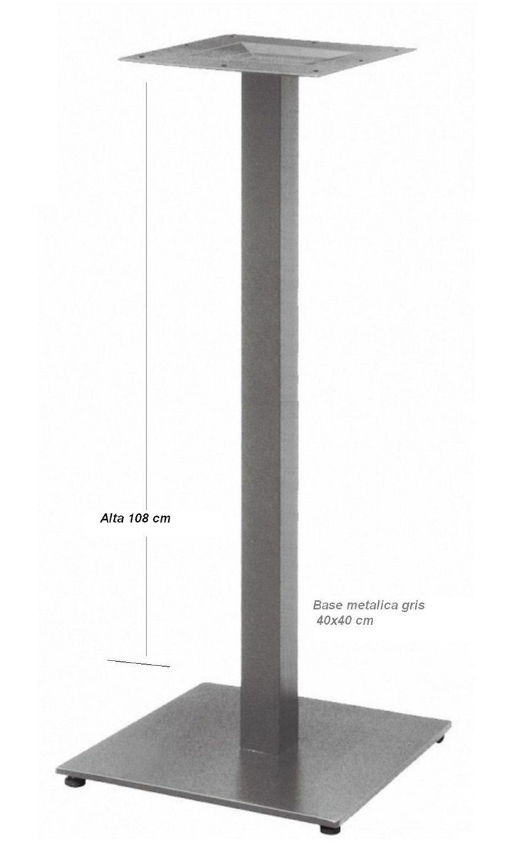 8930-base-mesa-alta-metalica-gris-mobel-hispania 8930 base mesa alta metalica gris mobel hispania