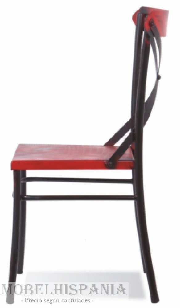 NEBRASKA silla metalica industrial 8 05