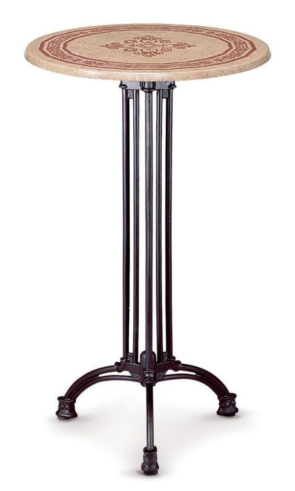 marbella mesa alta fundicion hierro