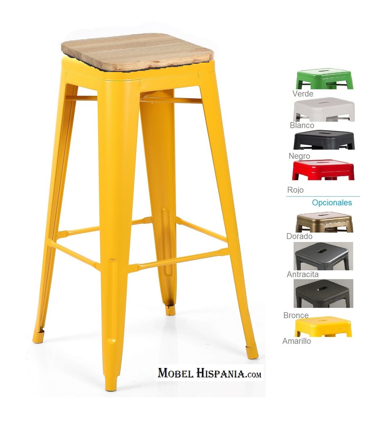 PASSION-taburete-madera-blanco_01 PASSION taburete madera blanco 01