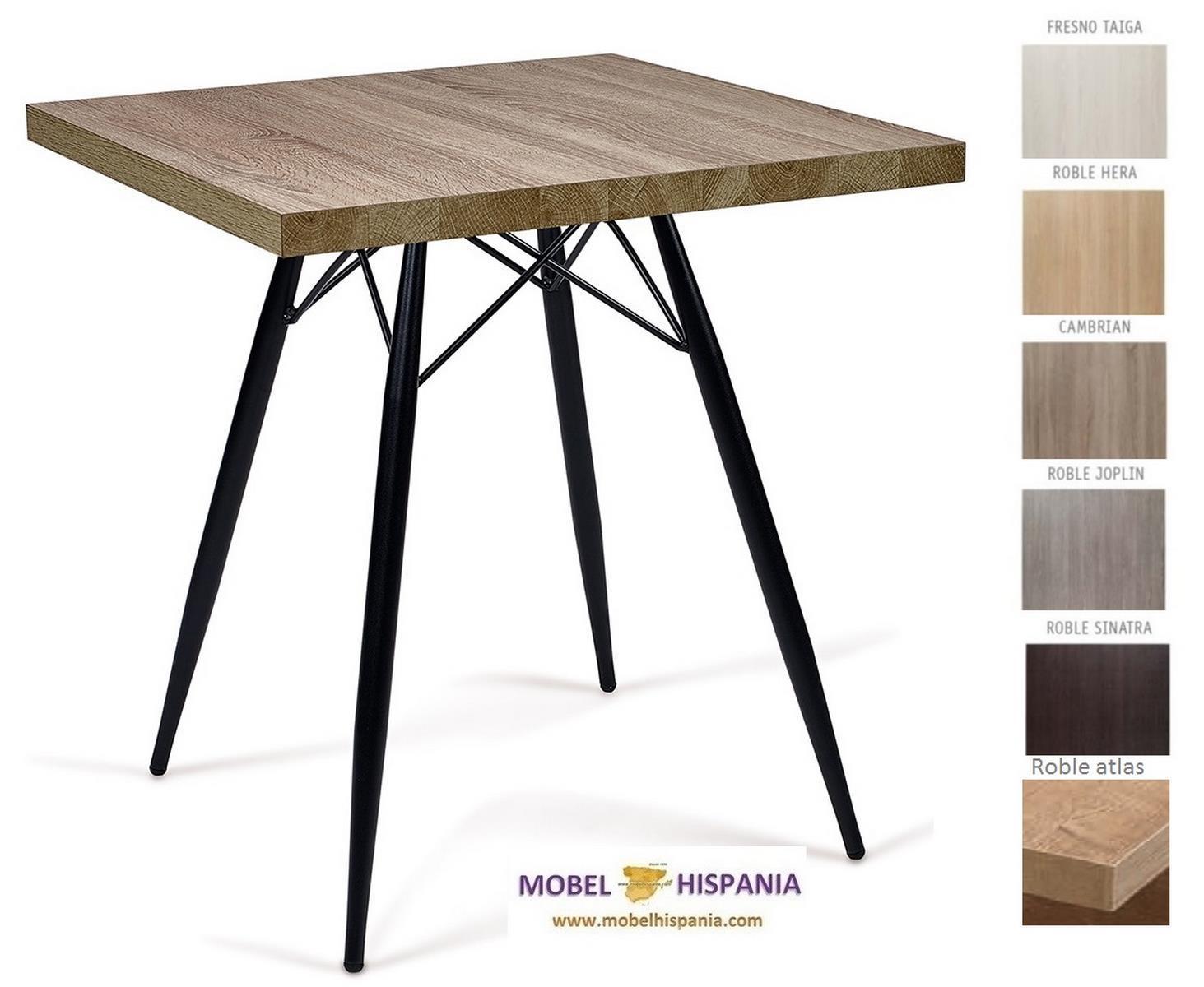 RB470-mesa-75cm-negro-tablero-cuadrado-compact-pompeya_01 RB470 mesa 75cm negro tablero cuadrado compact pompeya 01