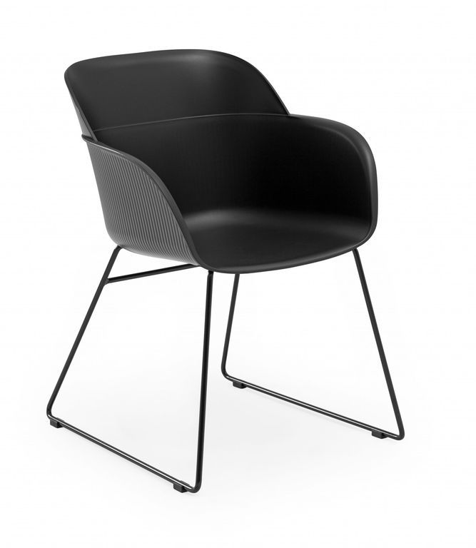 SHELL sillon patin pintado negro 2 02 1