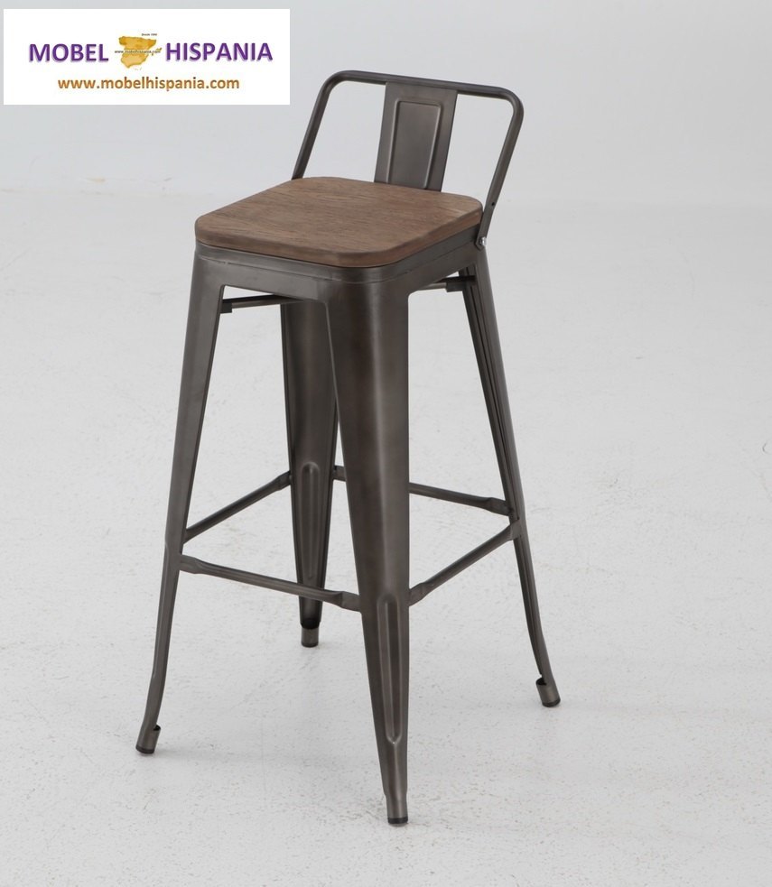 T1410 mesa alta bronce