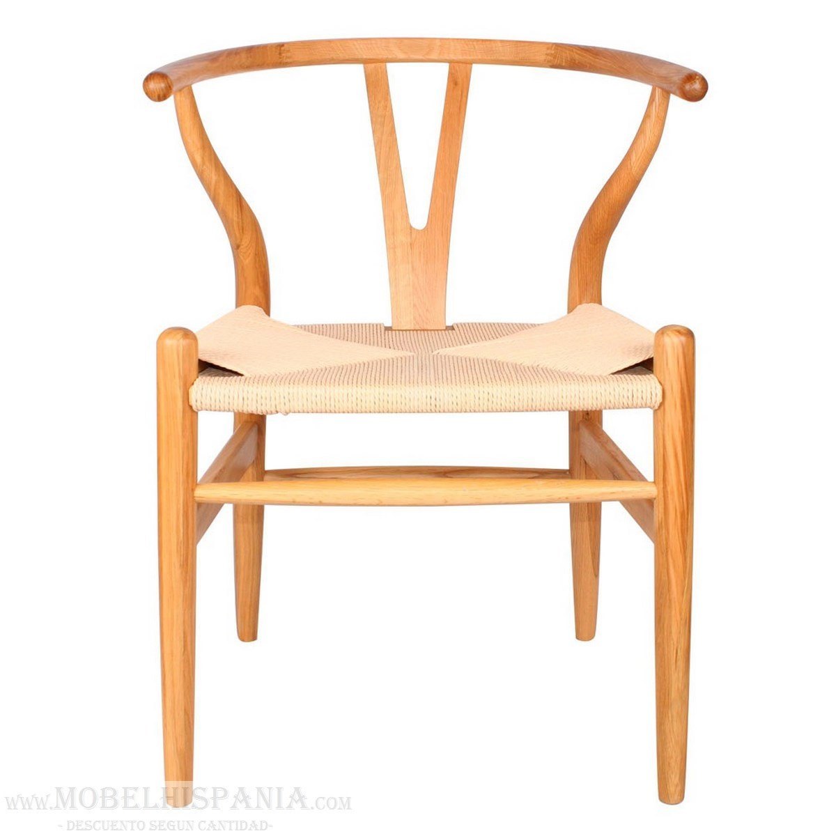 WISHBONE NOGAL BLACK silla estilo nordico 05