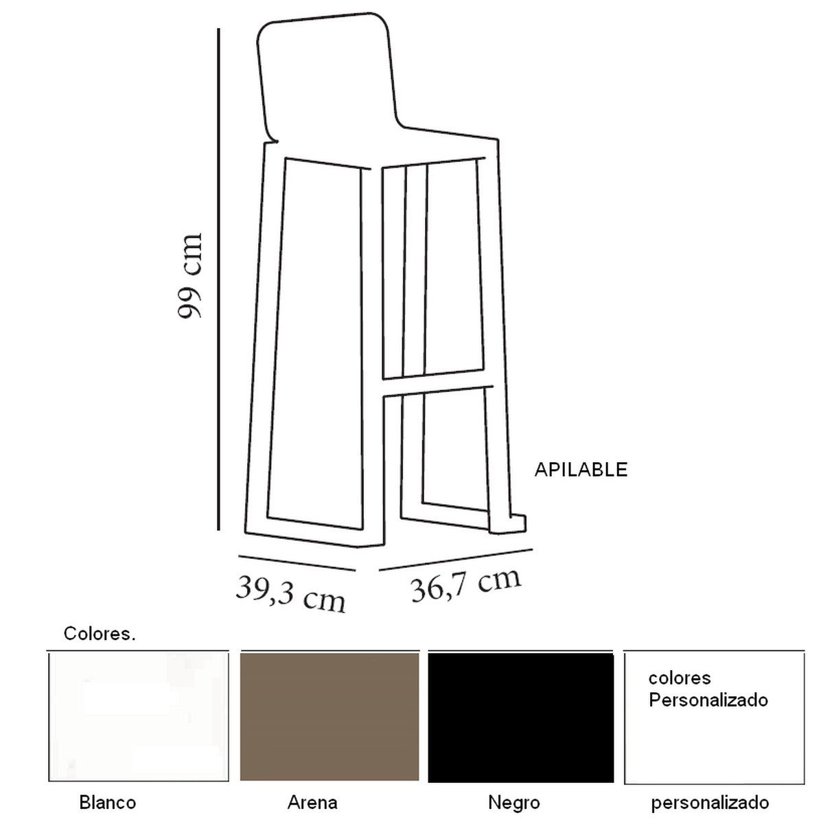 barcino_taburete_apilable_aluminio_negro__06 barcino taburete apilable aluminio negro 06