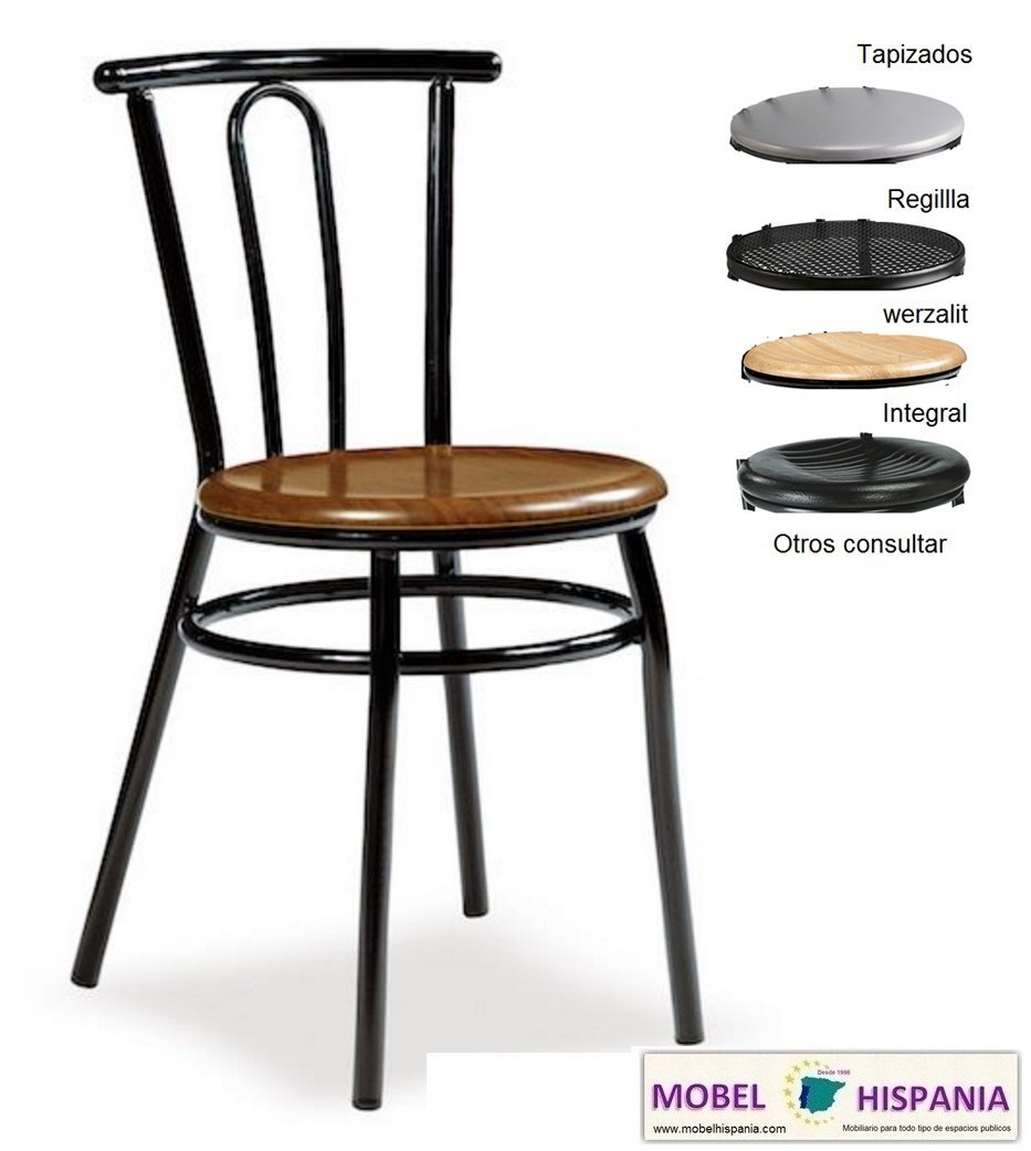 oslo-silla-metalica-werzalit oslo silla metalica werzalit