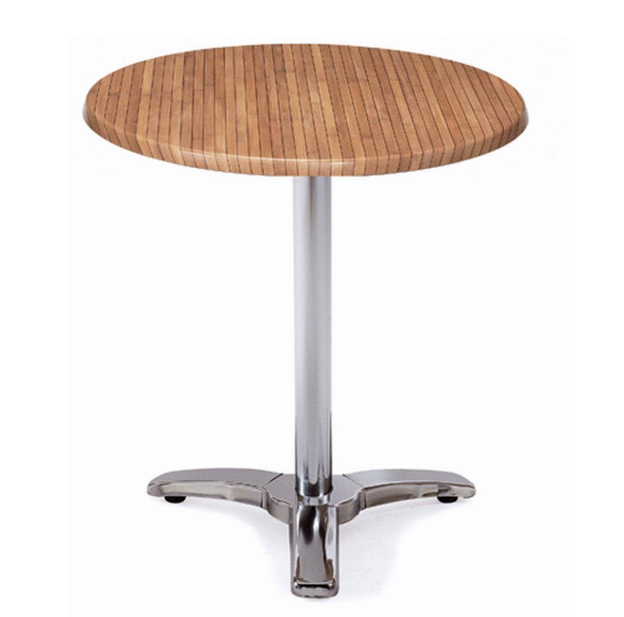 suecia mesa pie aluminio hosteleria terraza