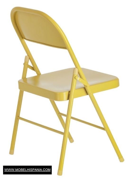 Aidana silla acero plegable amarillow 08 3