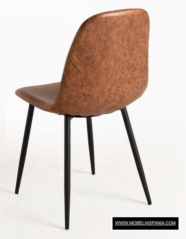 Black Leo Polipiel marron vintage w 08 2