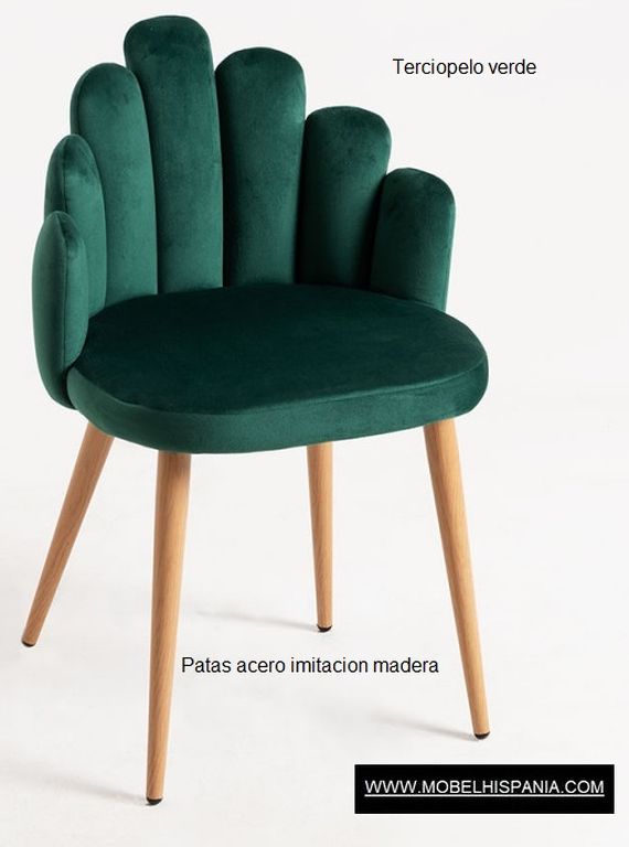 Hanpe Terciopelo rosa w 07 1