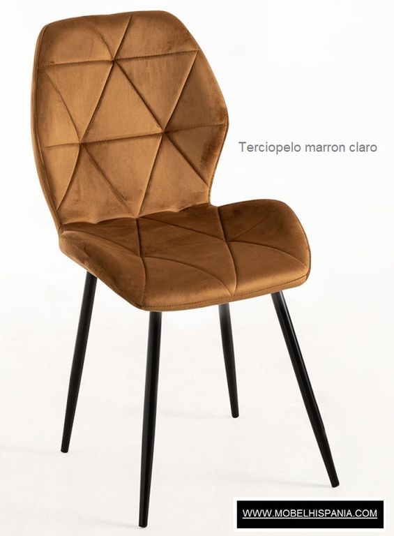 Lespa Terciopelo marron claro w 01 1