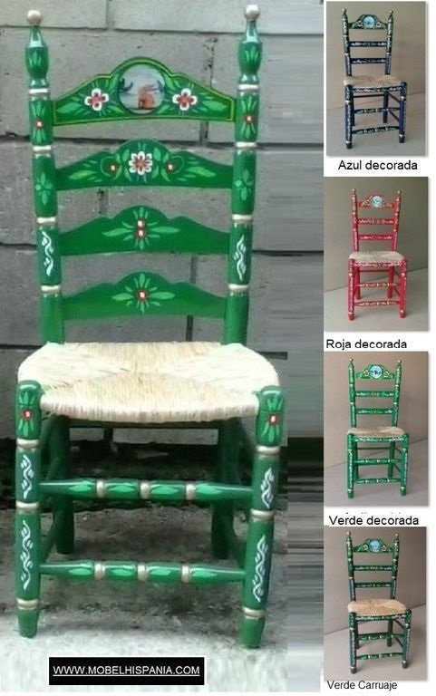 ROCIO verde decorada w