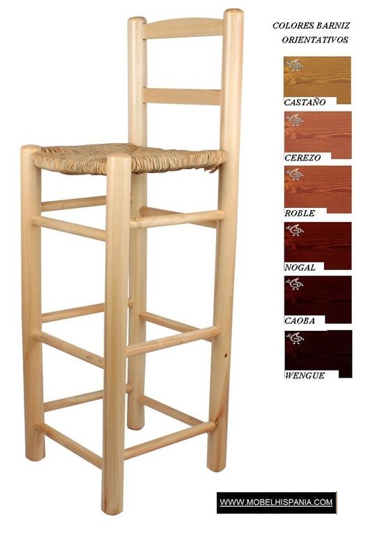 taburete respaldo nogal 01