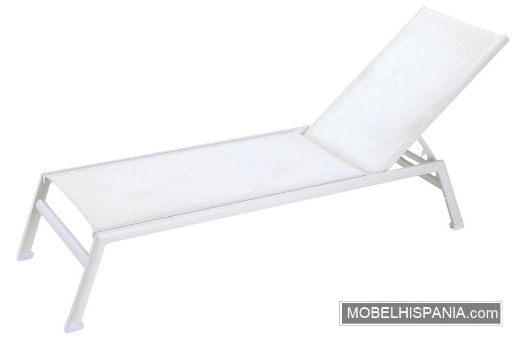 S017B tumbona blanca