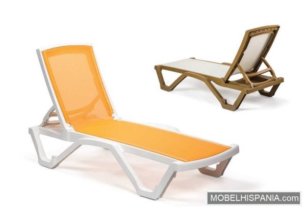 DINA tumbona Amarilla