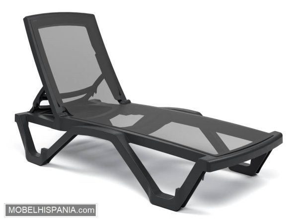 DINA tumbona antracita