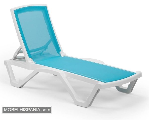 DINA tumbona turquesa