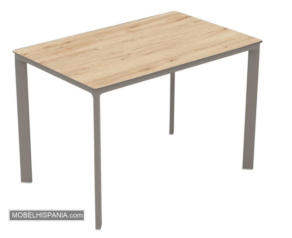 MEET mesa taupe roble r