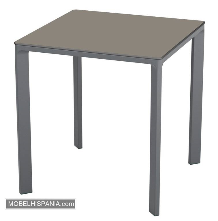 MEET mesa gris taupe