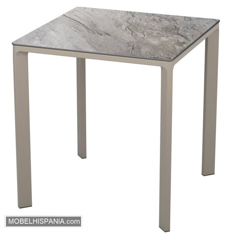 MEET mesa taupe piedra