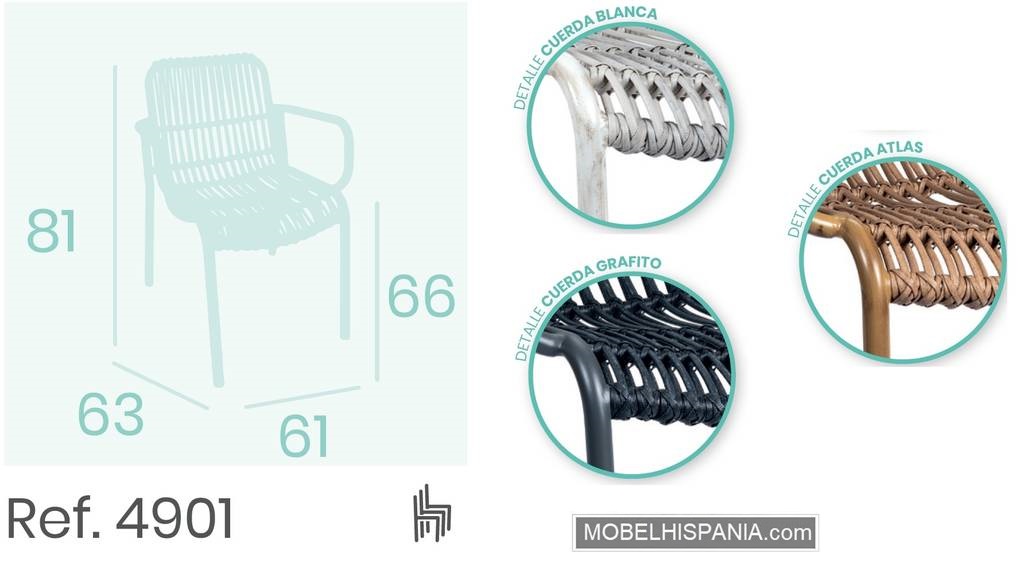 4901 sillon aluminio 1