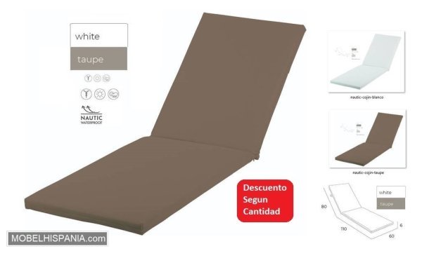 nautic cojin taupe w 2