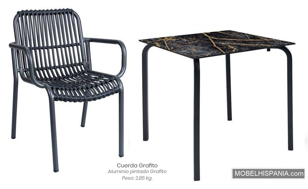 4901 sillon aluminio grafito v 1