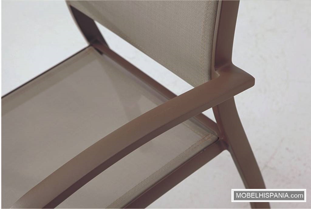 1036T Sillon aluminio taupe 2