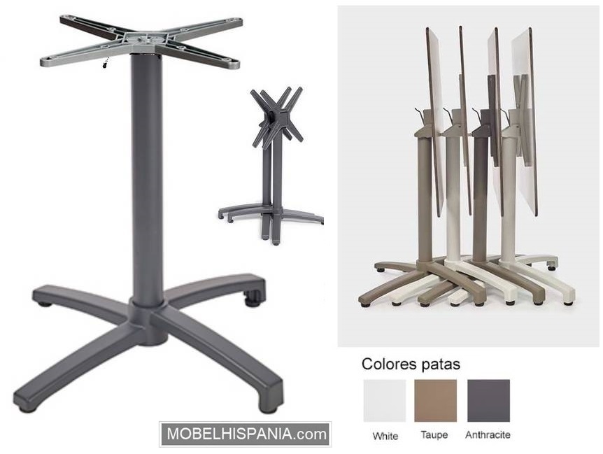 KOSI pie aluminio abatible