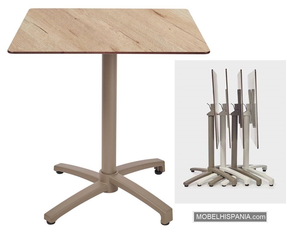 KOSI mesa taupe roble