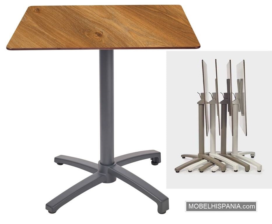 KOSI mesa antracita roble oscuro