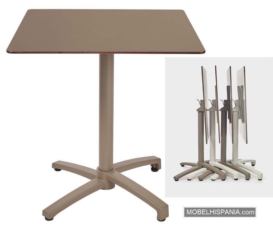 KOSI mesa taupe taupe