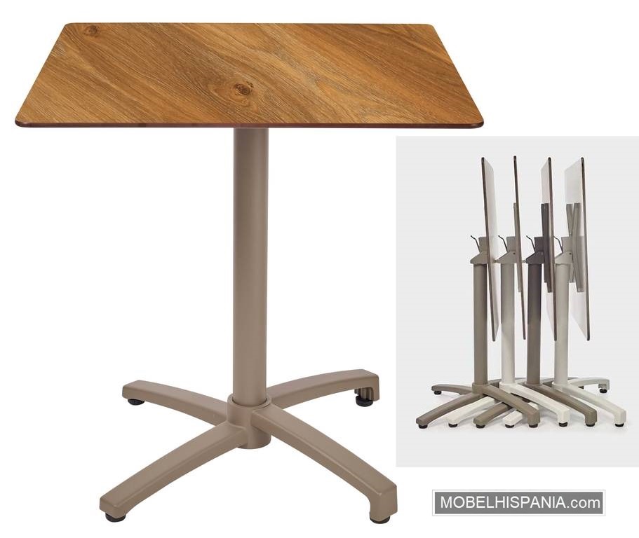 KOSI mesa taupe roble OSC