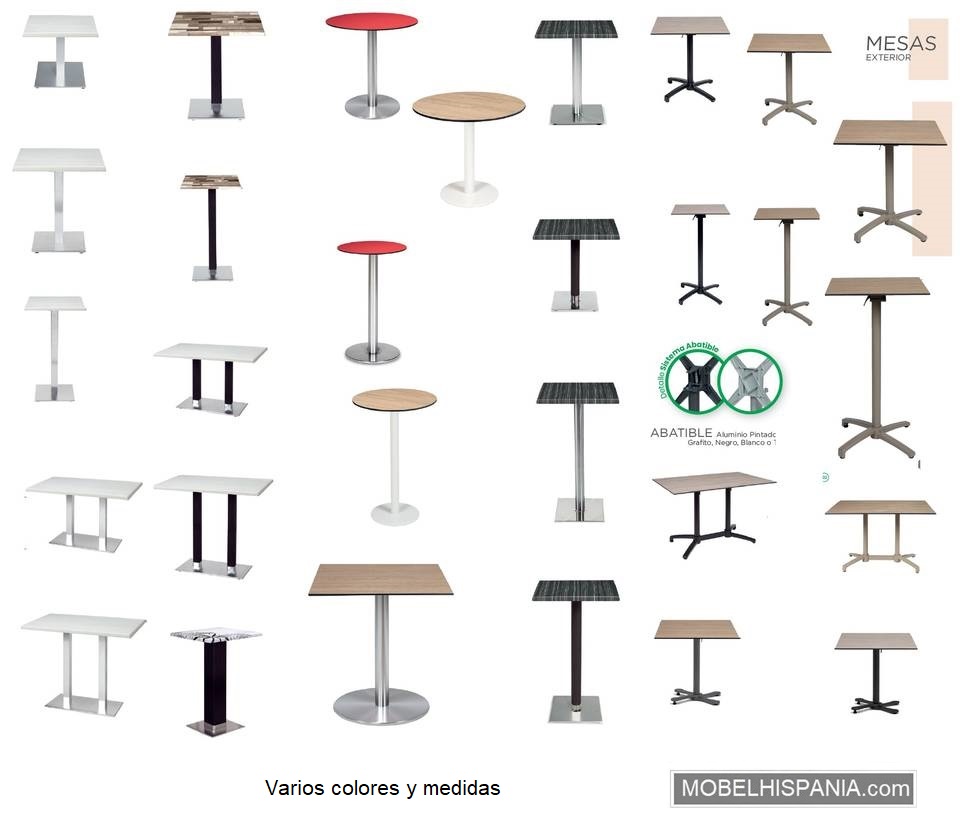 Mesas exterior 6