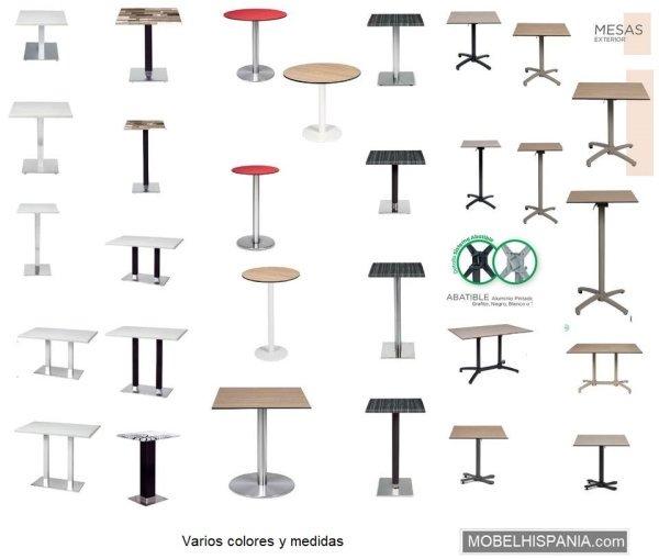 Mesas exterior 7