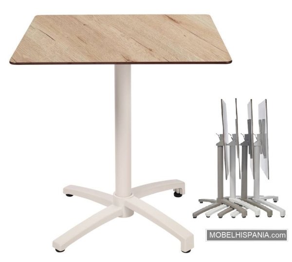 KOS mesa blanca roble